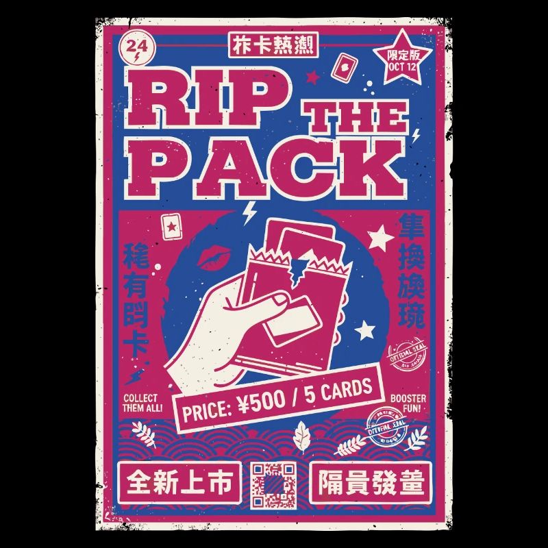 Pack de cartes à collectionner Rip The Pack Booster Légendaire