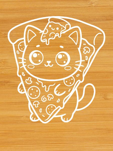 Pizza Kawaii Cat