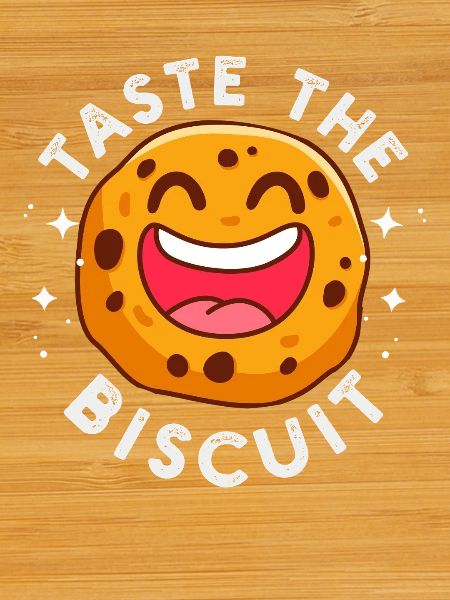 Cheerful Cookie Emoticon-Logo