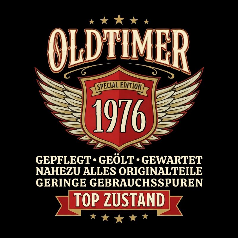 Oldtimer 1976 - 50. Geburtstag Geschenk