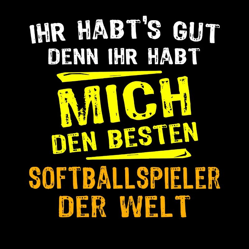 Cadeau pour joueuse de softball