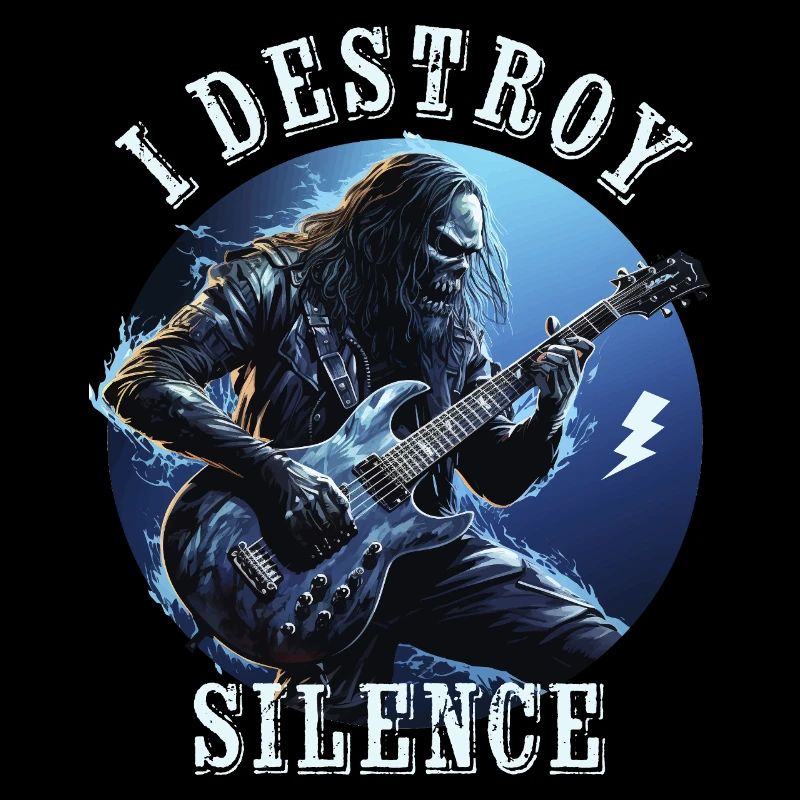 I destroy silence