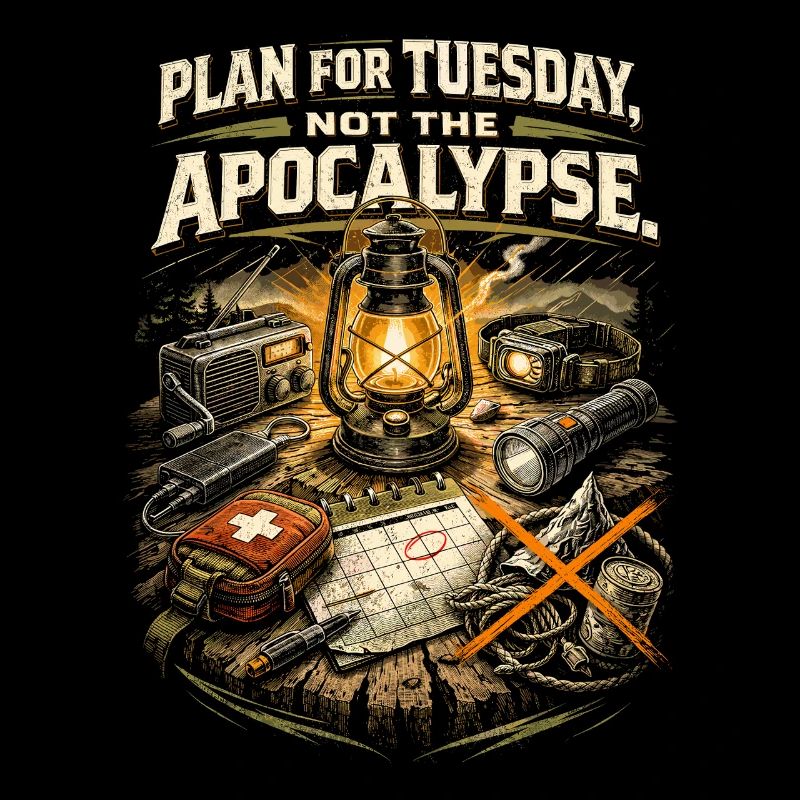 Prepper Survivalist Plan For Tuesday