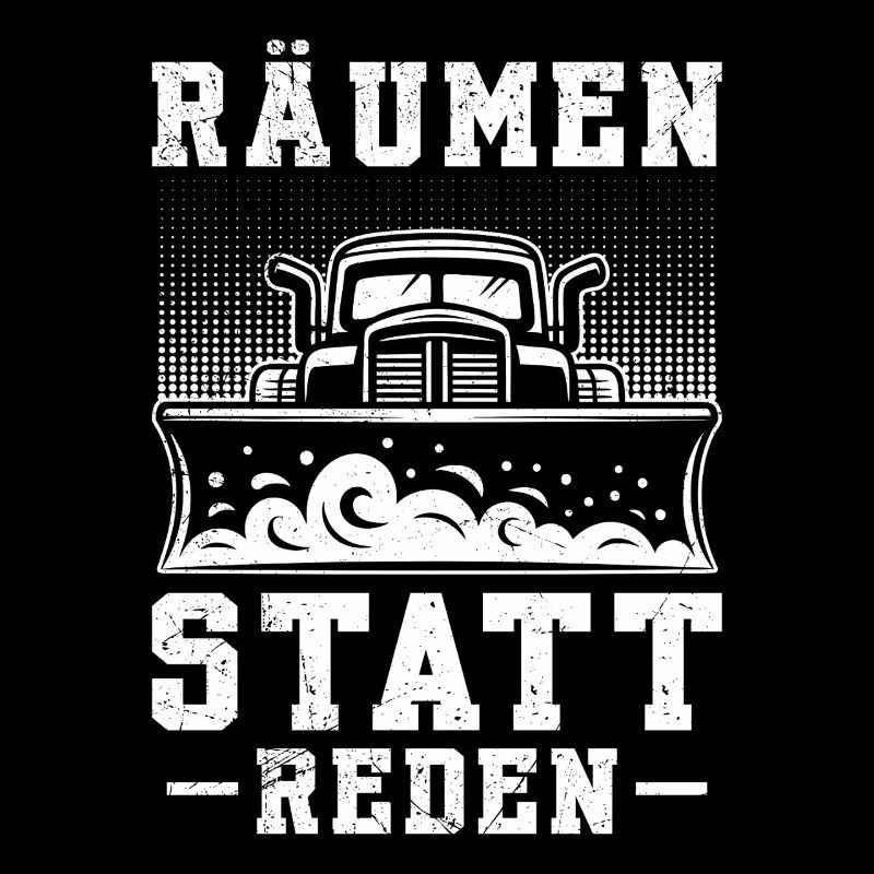 Snow plough CLEARING INSTEAD OF TALKING Fun