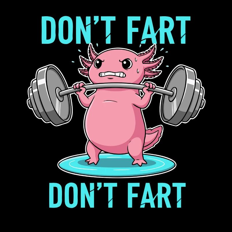 Fun Axolotl Gym Workout