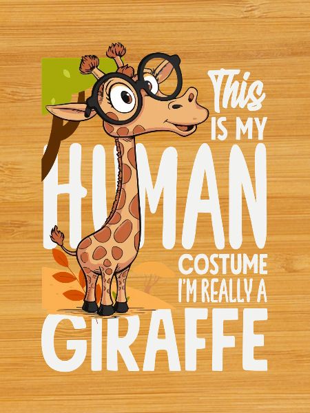 People Costume I'm a Giraffe
