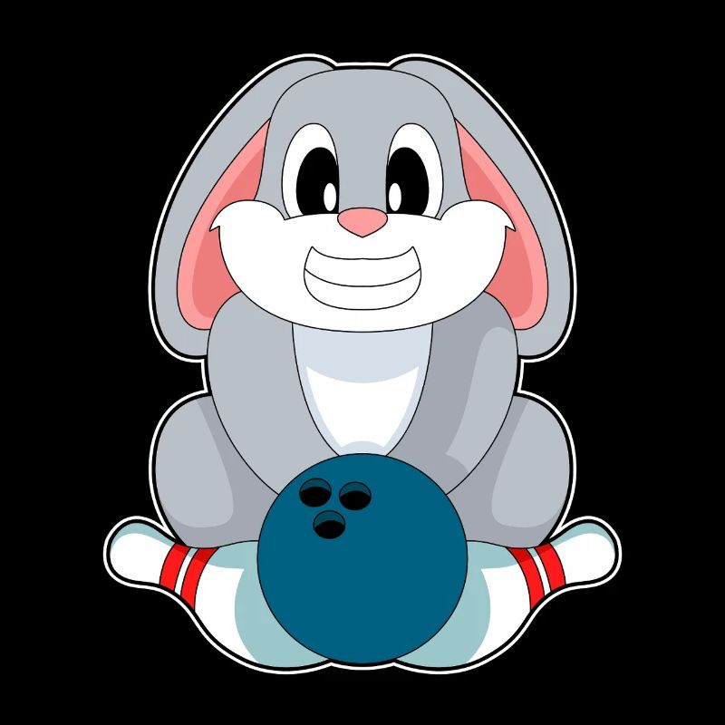 Quille de boule de bowling Bunny