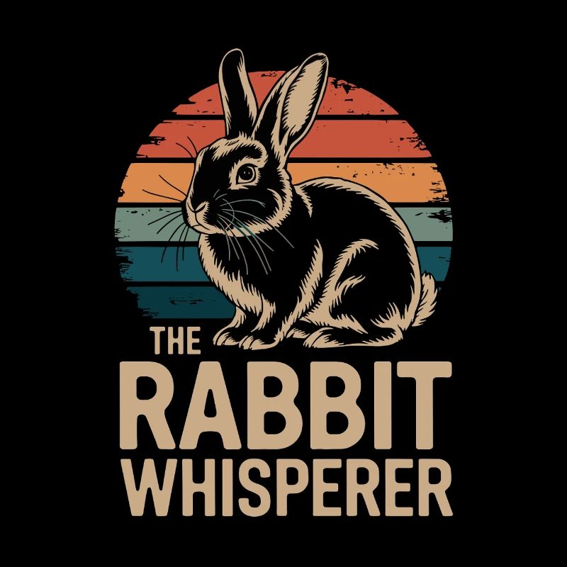 Le Chuchoteur de Lapins Hasen Flüsterer Kaninchen
