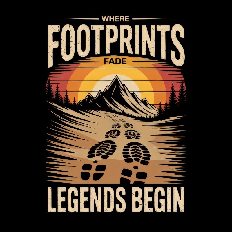 Mountains Hiking Retro: Where Legends Begin