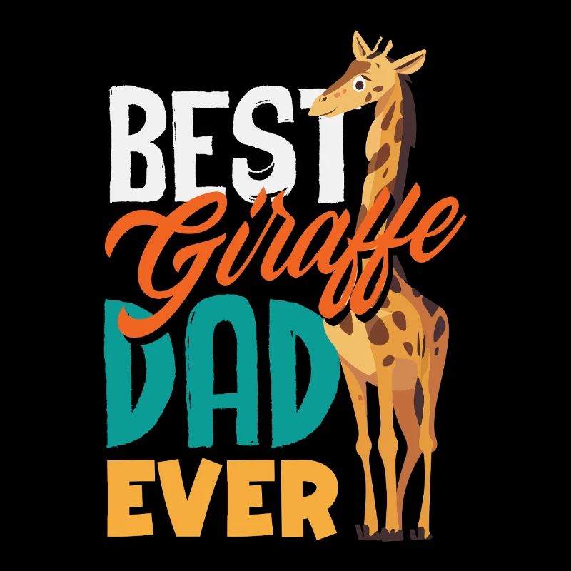 Bester Giraffen Papa Ever Vatertag