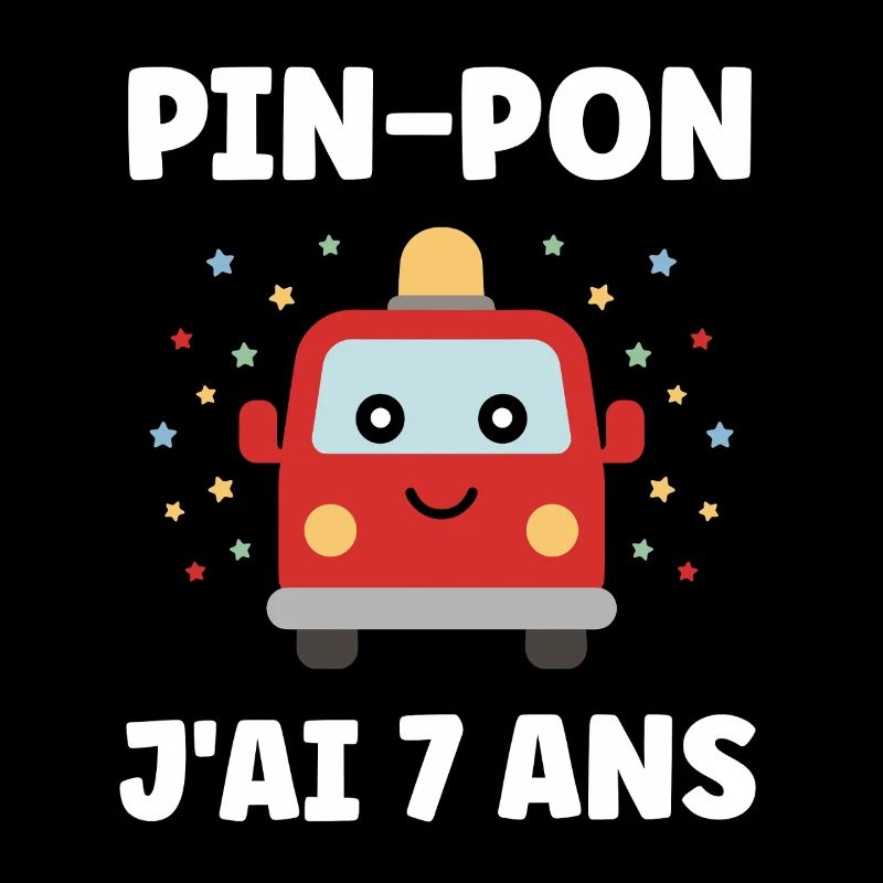 PIN-PON Voiture Joyeuse 7 Ans