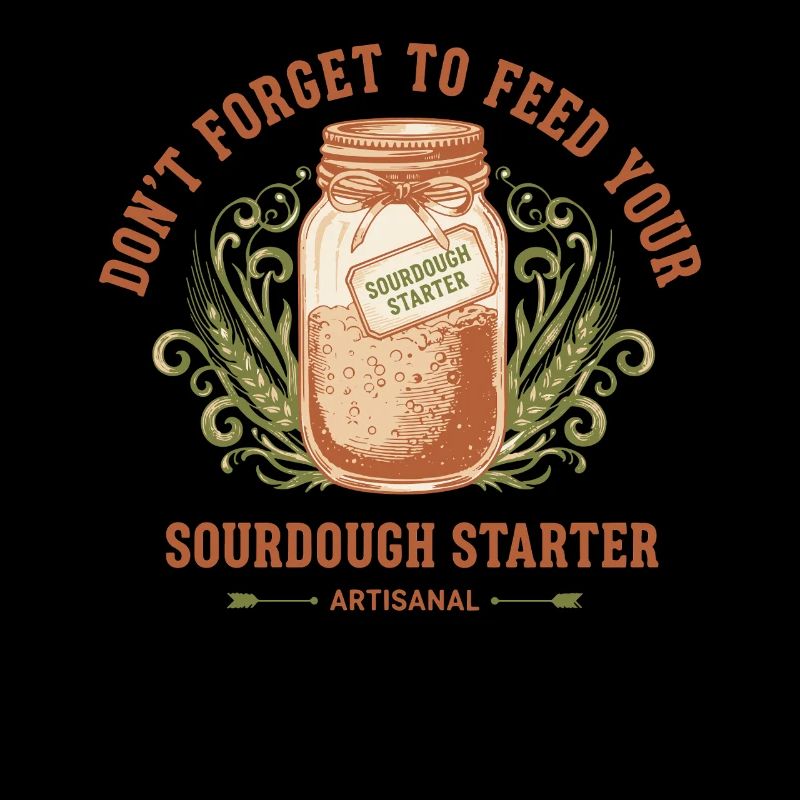 Sourdough approach do not forget to feed bread