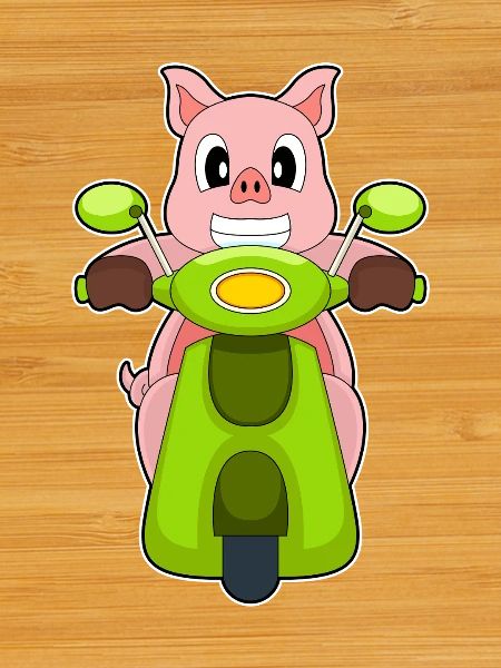 Pig Scooter
