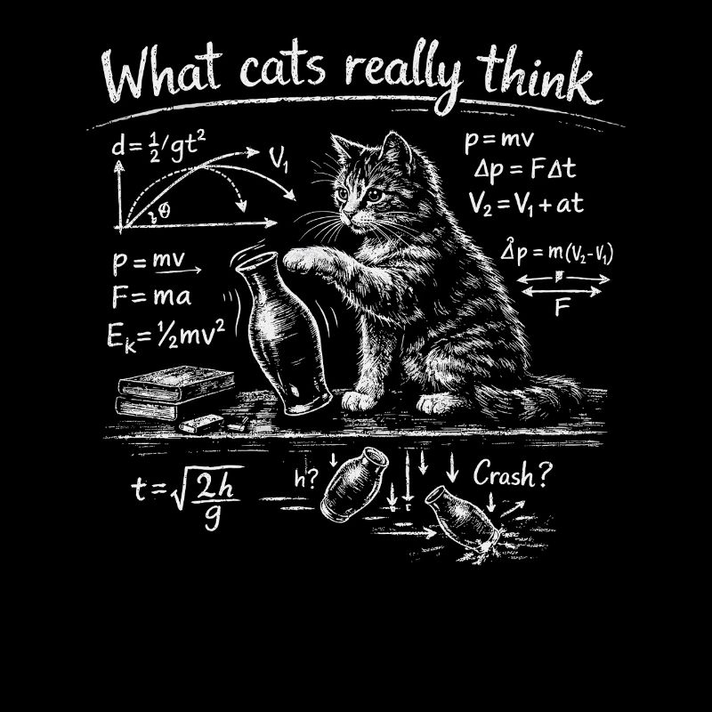 Cat, Physics, What cats really think