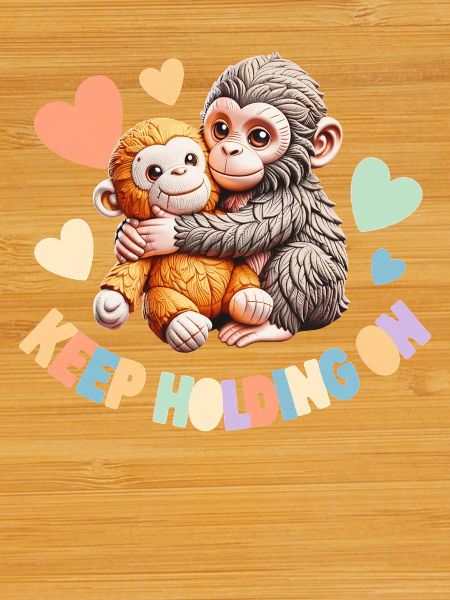Keep Holding On: Hugging Monkeys