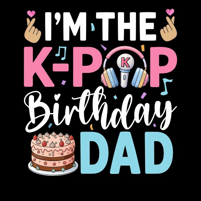 Je suis le papa d’anniversaire de la K-Pop