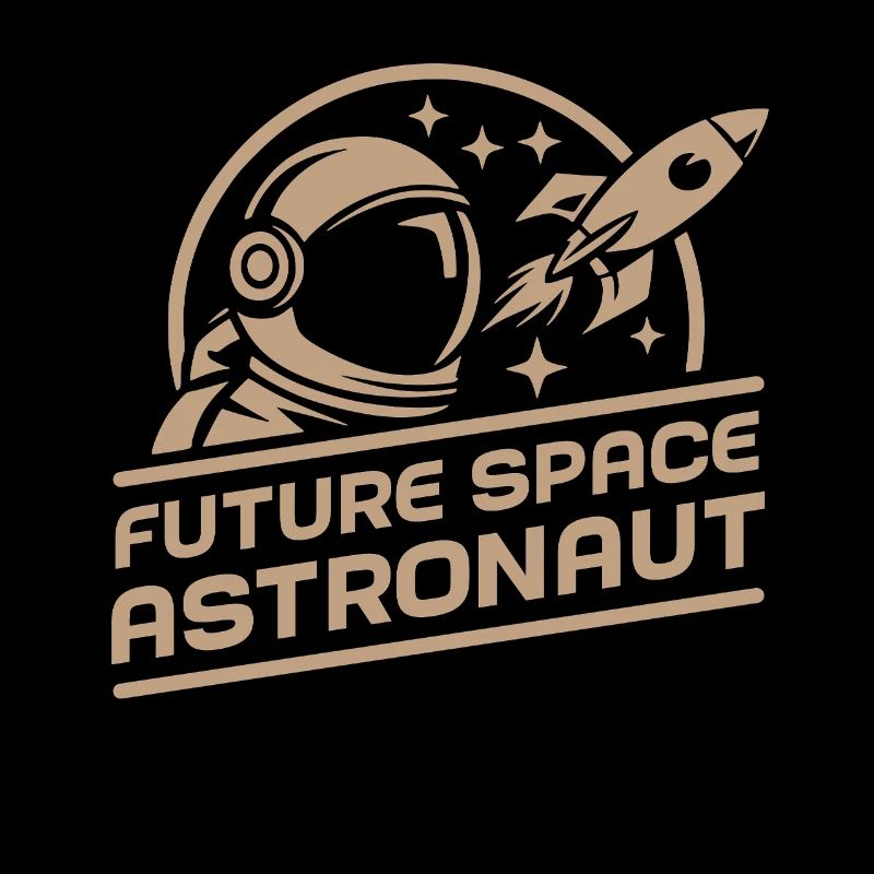Future Space Astronaut Retro Space Adventure