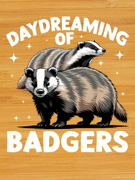 Funny Animal Badger