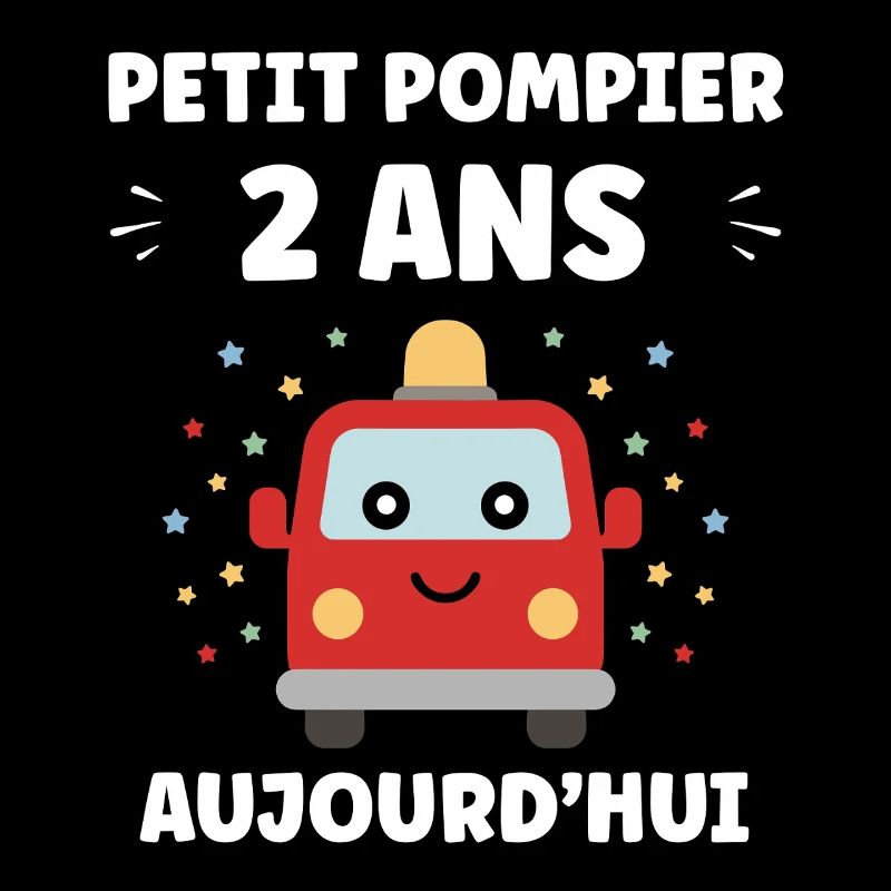 Petit pompier 2 ans aujourd'hui