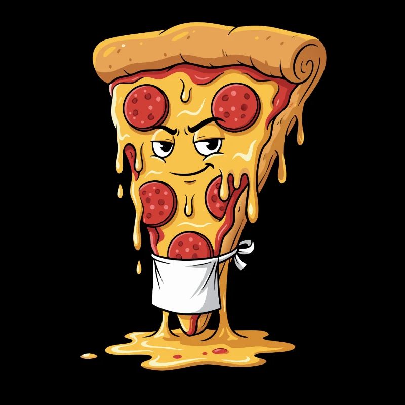 Tablier à pizza cool