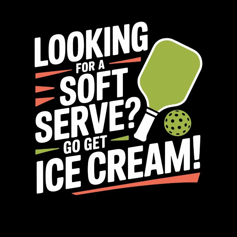 Pickleball Spieler Looking For Soft Serve Dinking