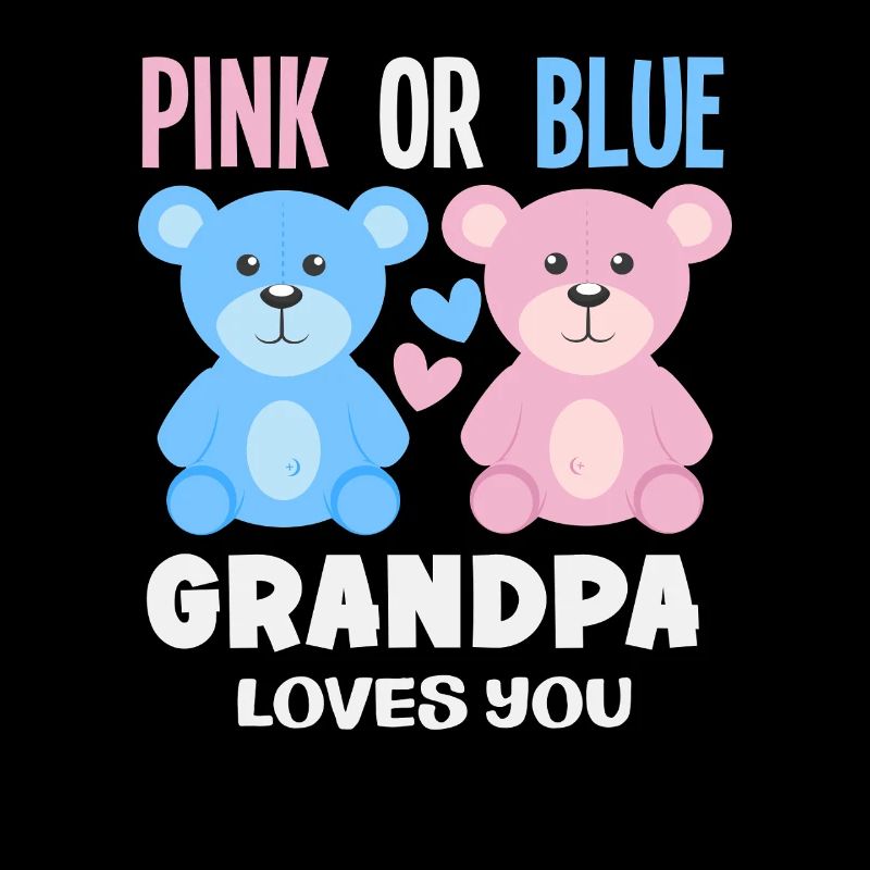 Pink Oder Blau Opa Liebt Dich
