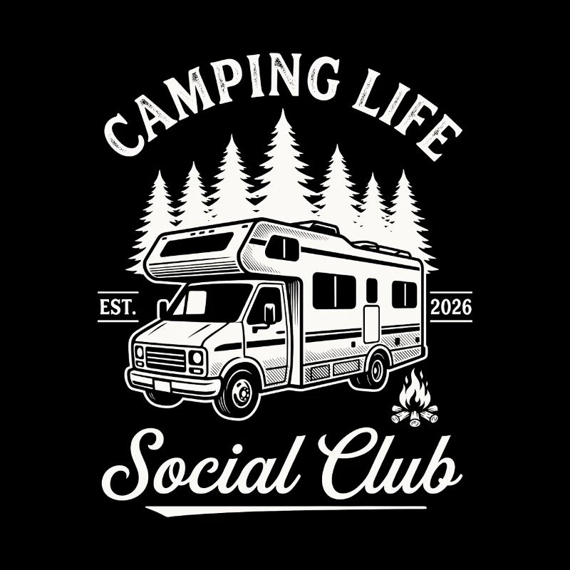 Conception de la vie de camping pour les amateurs de camping-car