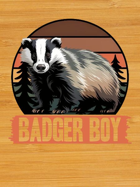 Funny Animal Badger