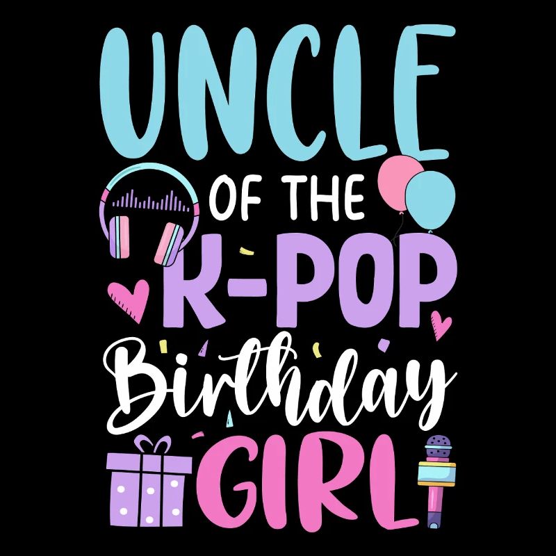 Oncle de la fille d’anniversaire de K Pop