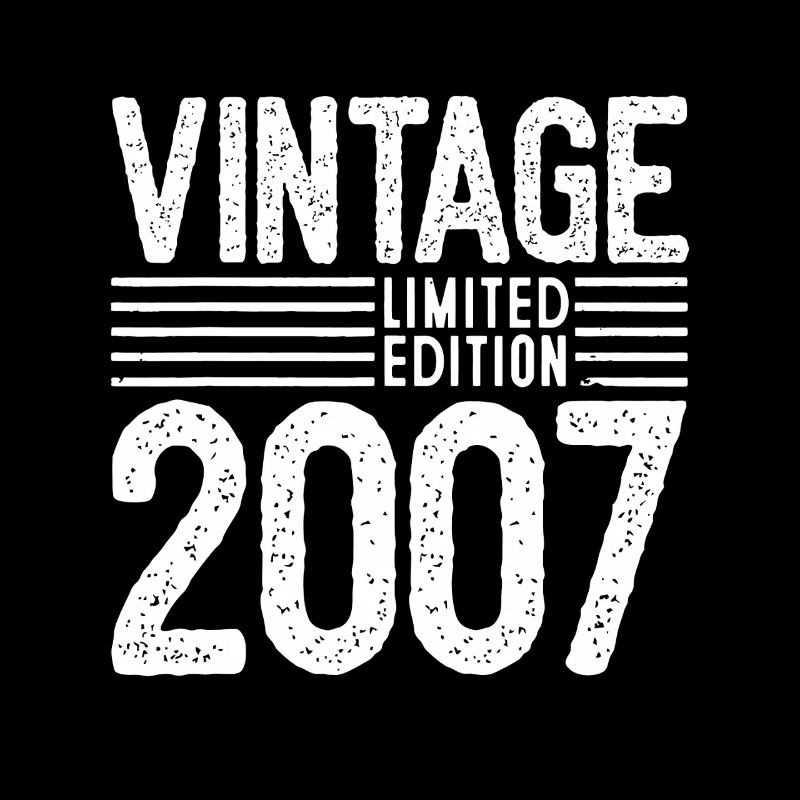 Édition limitée Vintage 2007