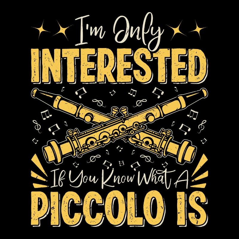  Piccoloist Marching Band Instrument Musician