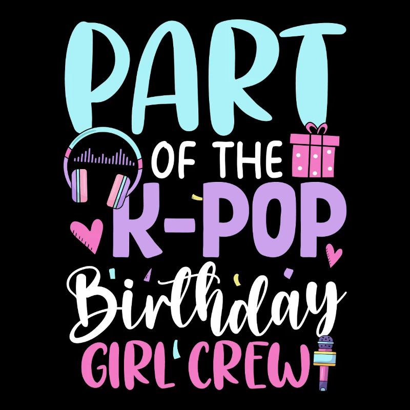 Membre de l’équipe des filles d’anniversaire de K Pop