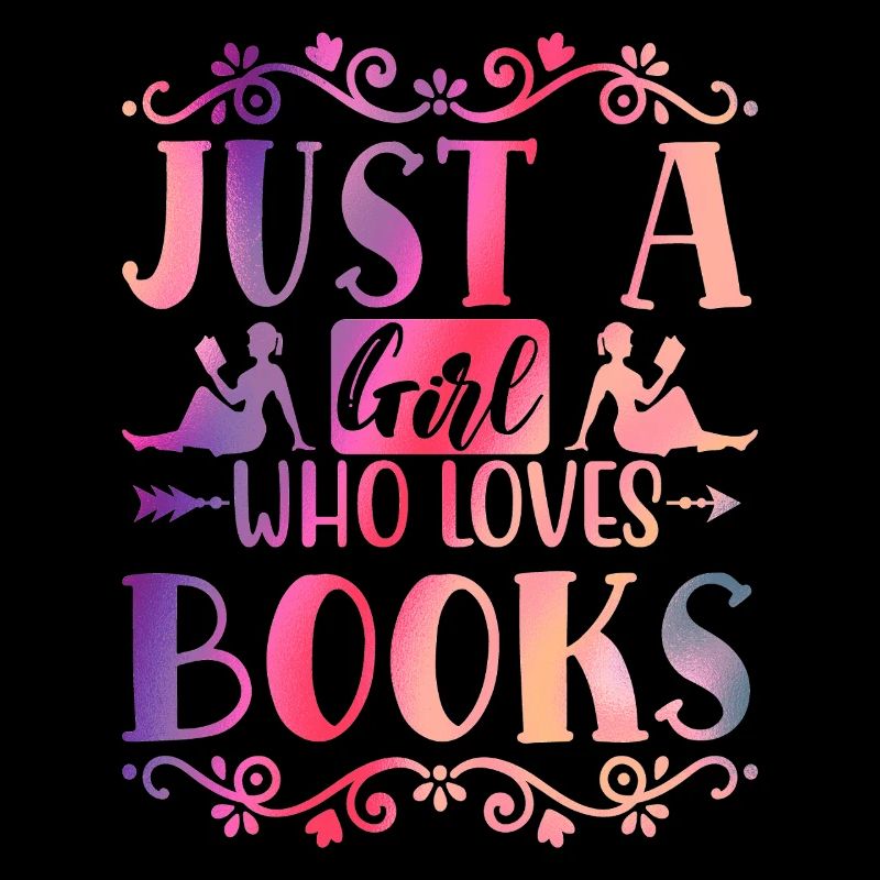 Nur ein Mädchen liebt Bücher