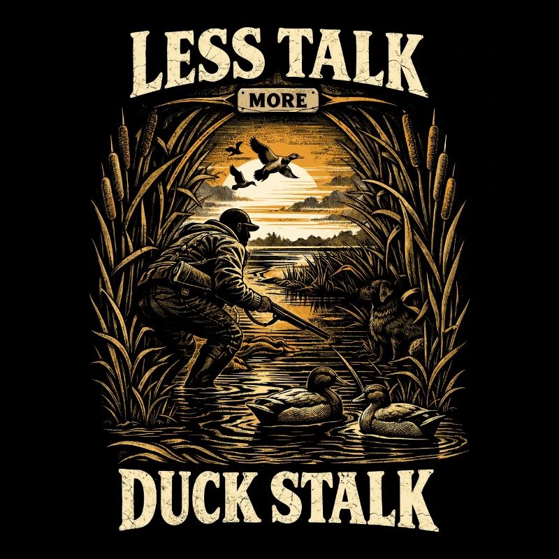 Duck Hunt Less Talk More Duck Stalk