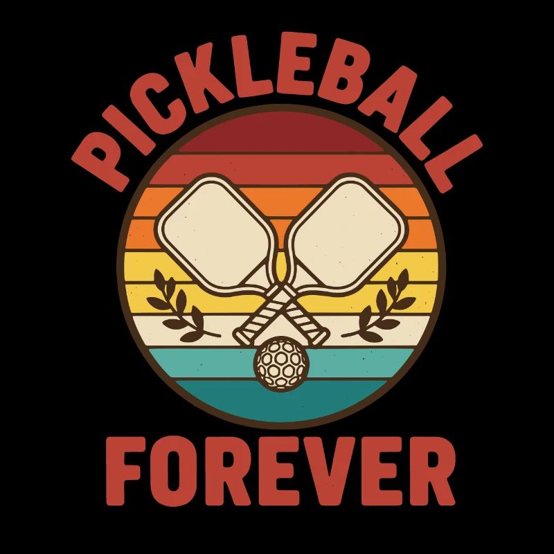 Pickleball Forever lustiger Pickle-Ball