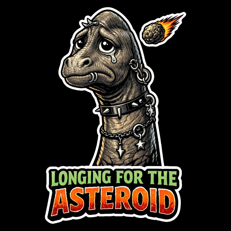 Emo Dinosaur, Sad Dino, Emotional