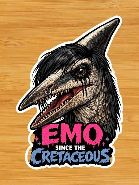 Emo Dinosaur, Sad Dino, Emotional