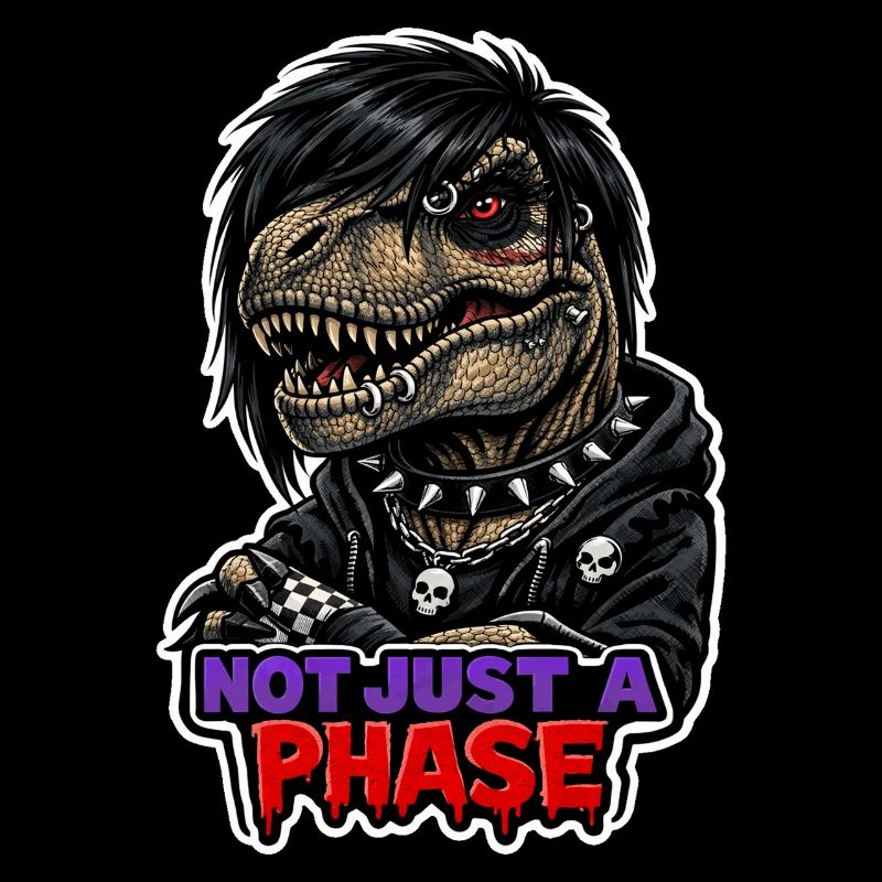 Emo Dinosaur, Sad Dino, Emotional