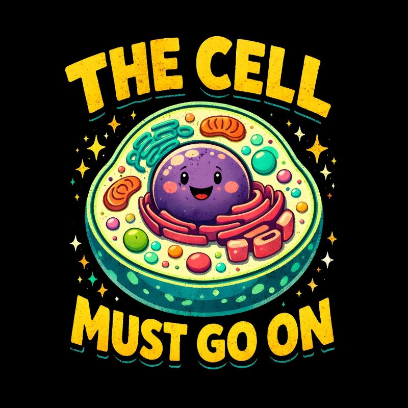 The cell must move on | Biology Humor