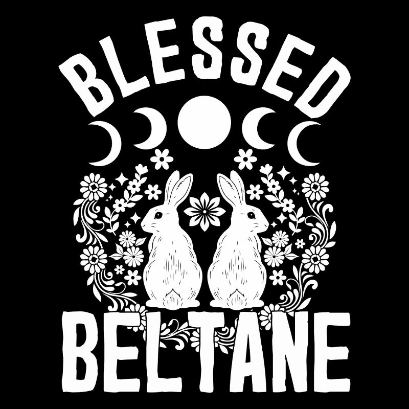 Beltane Blessings May Day Pagan Rabbit Paganism