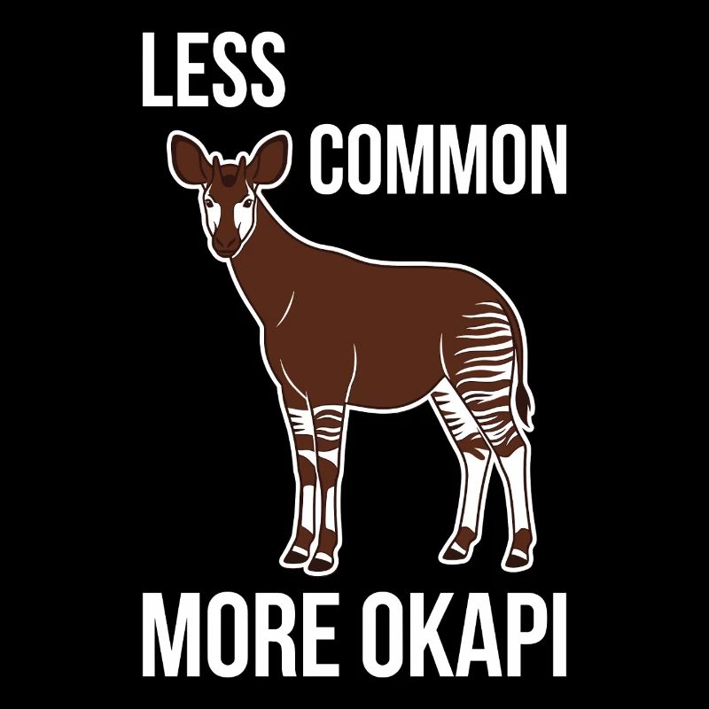 Okapi Lovers Okapi Animal Rare Wildlife Love