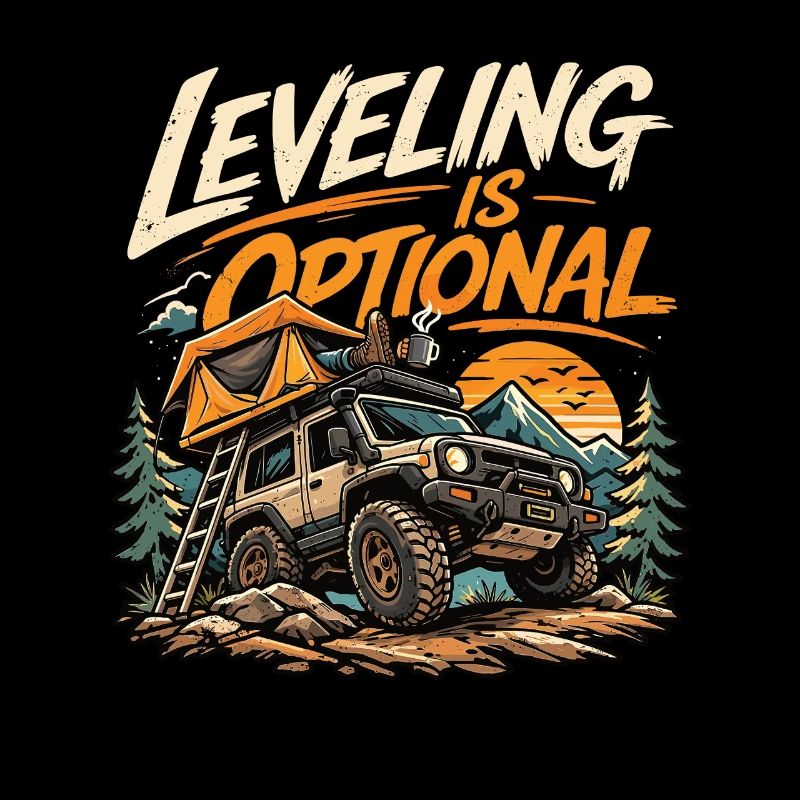 Leveling Is Optional – Offroad Camping Abenteuer 