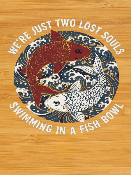 Koi Fish Japan Tattoo Saying