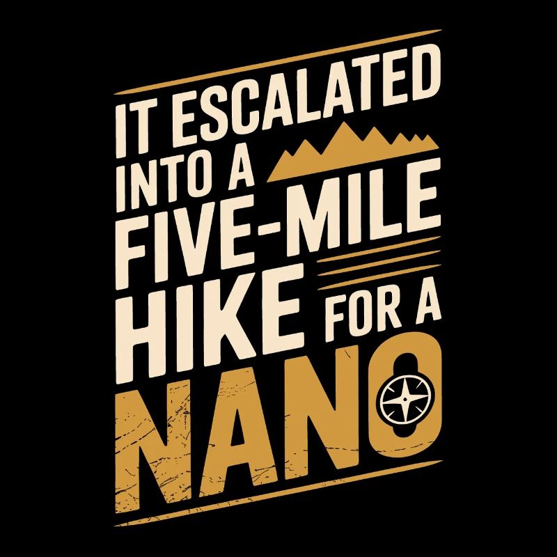 Cinq miles à cause de Nano | Humour de géocaching