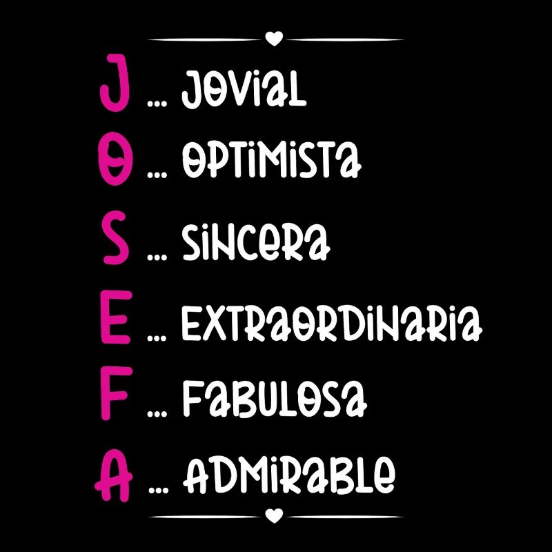 Cadeau personnalisé Josefa