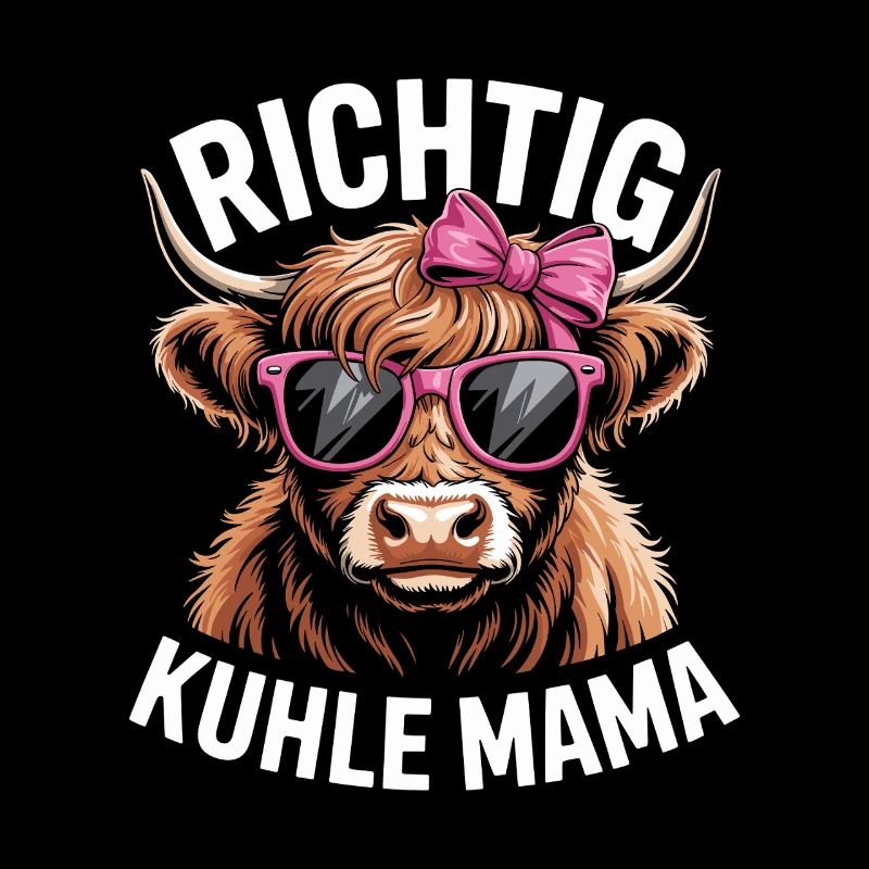 Muttertag Richtig Kuhle Mama - Beste Mutter