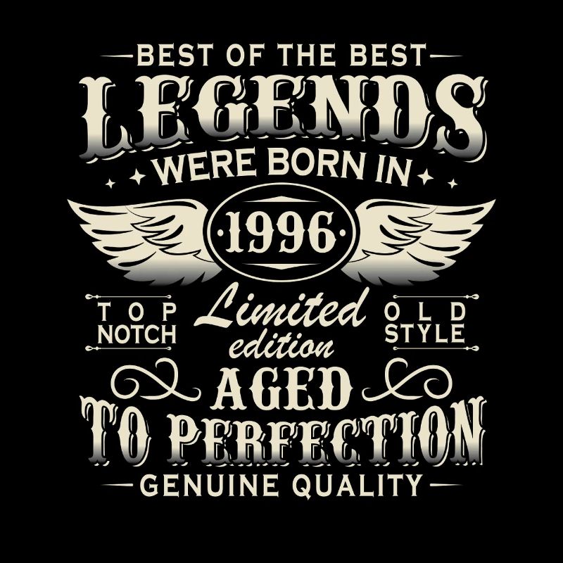 Cadeau d’anniversaire Legends 1996 Vintage 30
