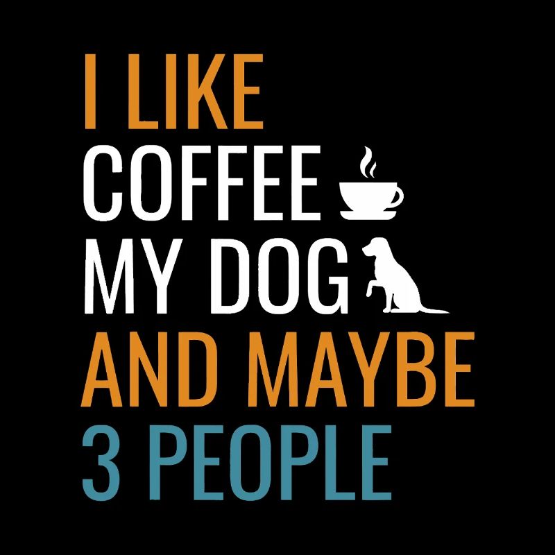 Coffee Dog And Maybe 3 People