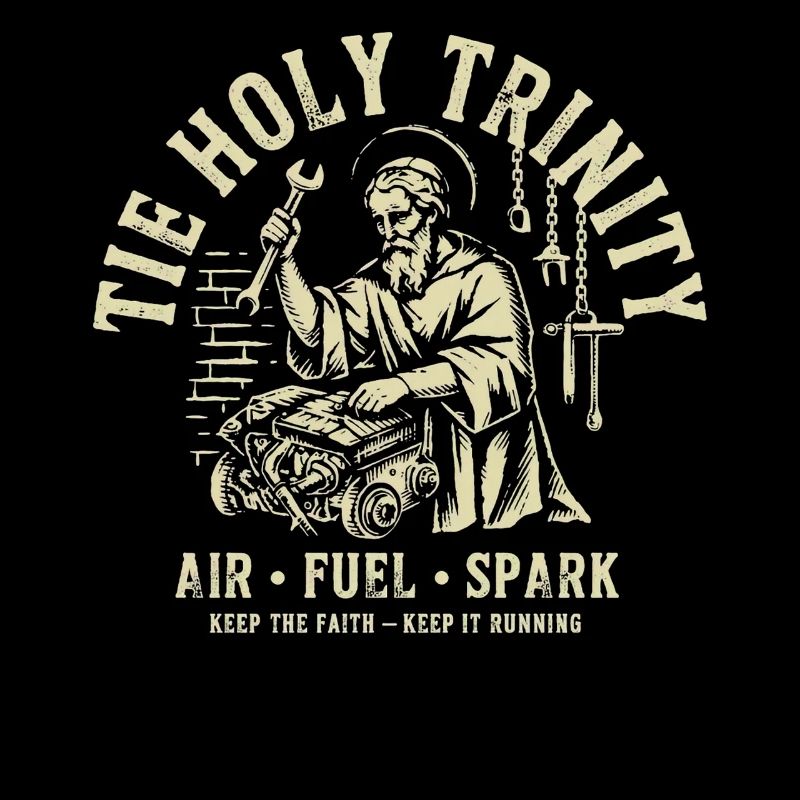 Holy Trinity Mechanic Print