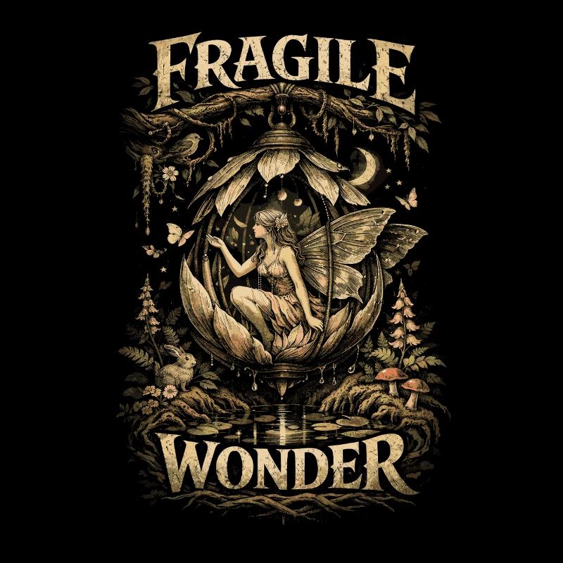 Fairycore Fée Gothique Fragile Merveille